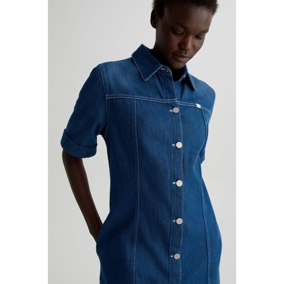 ADRIANO GOLDSCHMIED Glenn Dress, Nolita Wash, Sz S - Picture 2 of 12